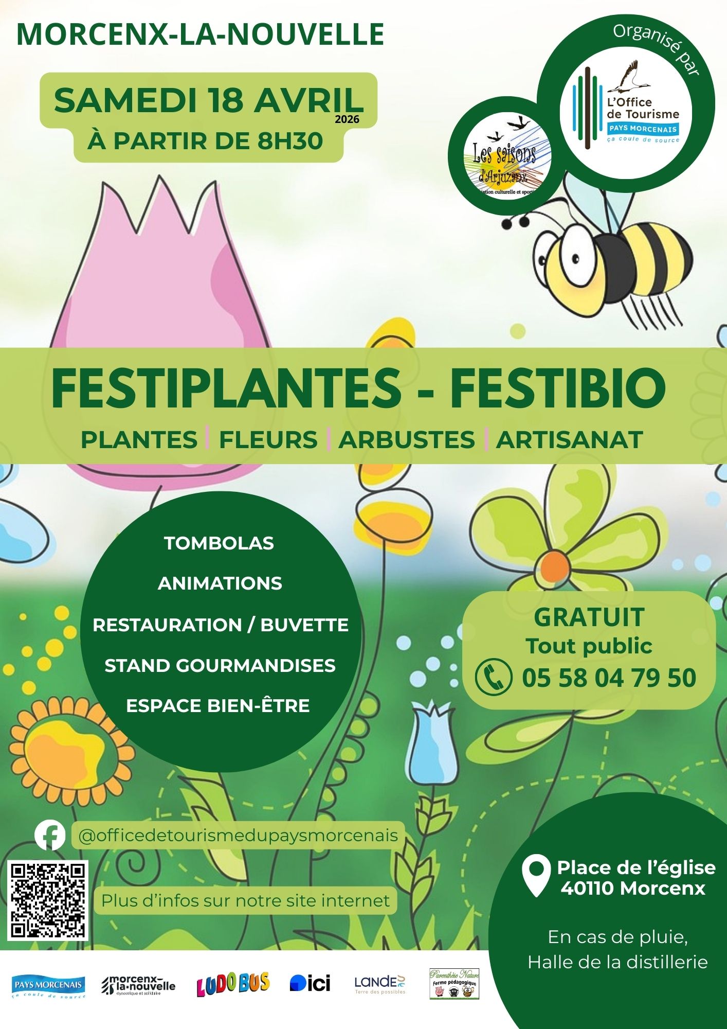 FestiPlantes & Festibio 2026 – Une foire aux plantes et fleurs – 14éme Édition