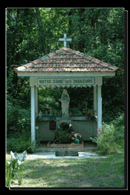 Circuit des sources en Pays Morcenais Garrosse Notre Dame des sept douleurs