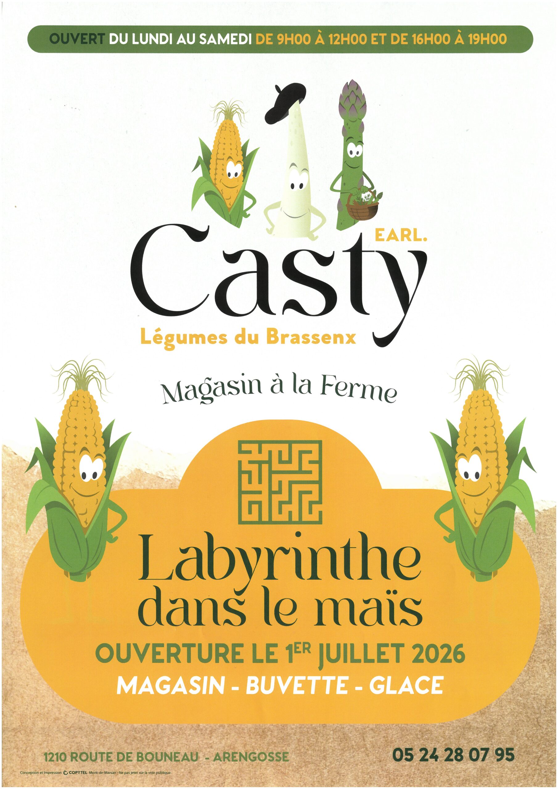 Labyrinthe de Maïs – EARL CASTY