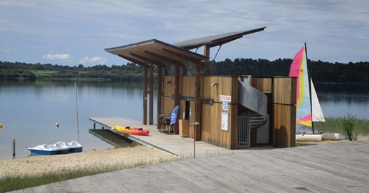 Plage du lac d&rsquo;Arjuzanx