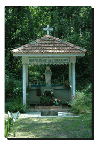 Circuit des sources en Pays Morcenais Garrosse Notre Dame des sept douleurs